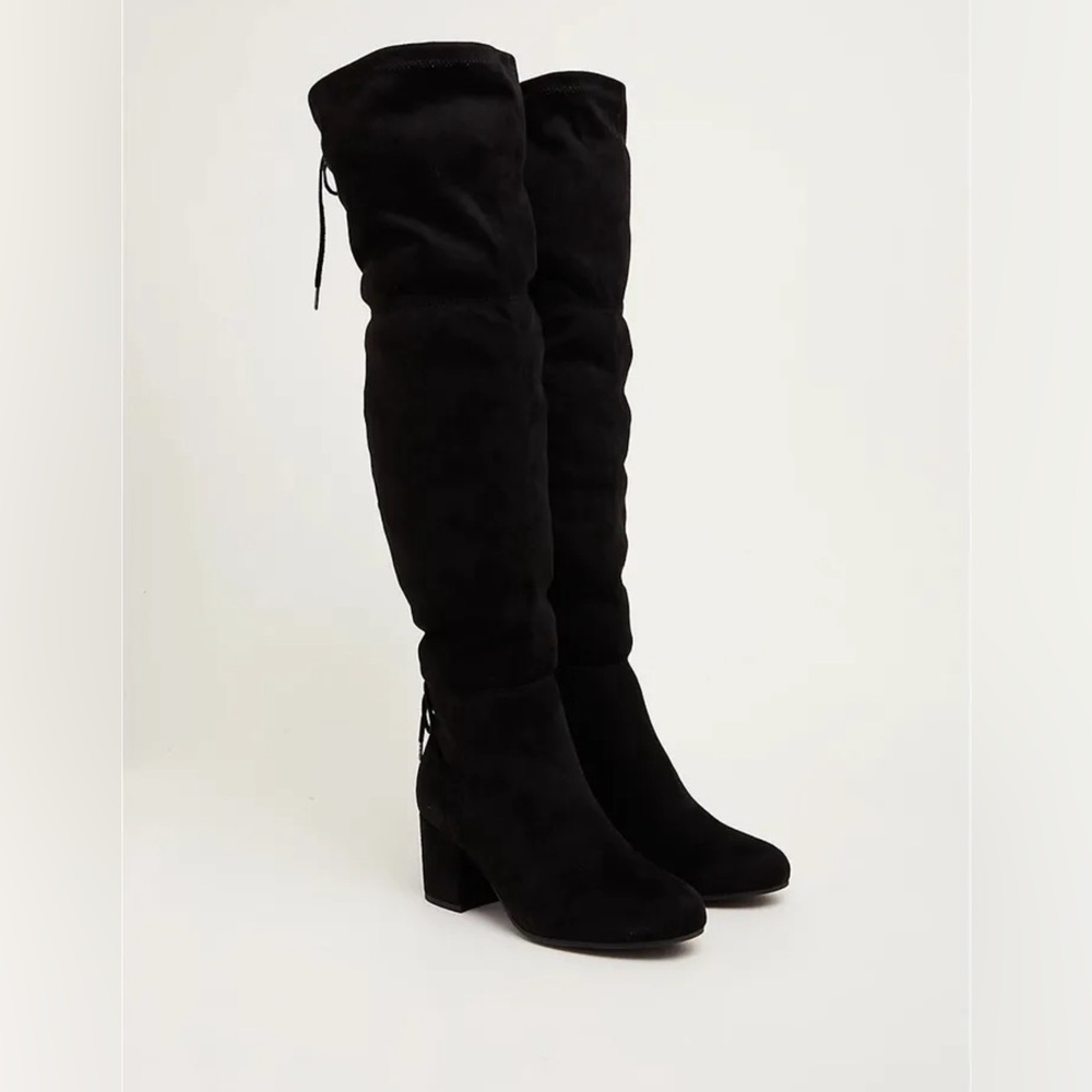 Sam Edelman Circus Over the Knee Black Boots SZ 11